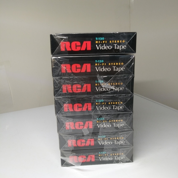 RCA VHS Blank tapes unoppened - Picture 2 of 4